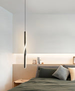 Stix Modern LED Pendant Light – Minimalist Linear Hanging Lamp for Dining Room and Living Room