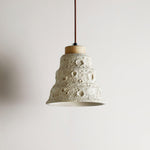 stone-bell-pendant-light