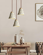 stone-bell-pendant-light
