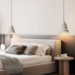 stone-bell-pendant-light