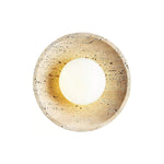 Stone Eclipse Plug In Wall Light