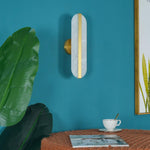Stone Wall Alabaster Led Sconce