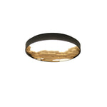 Strata Topographic Wood LED Ceiling Light, Modern Flush Mount