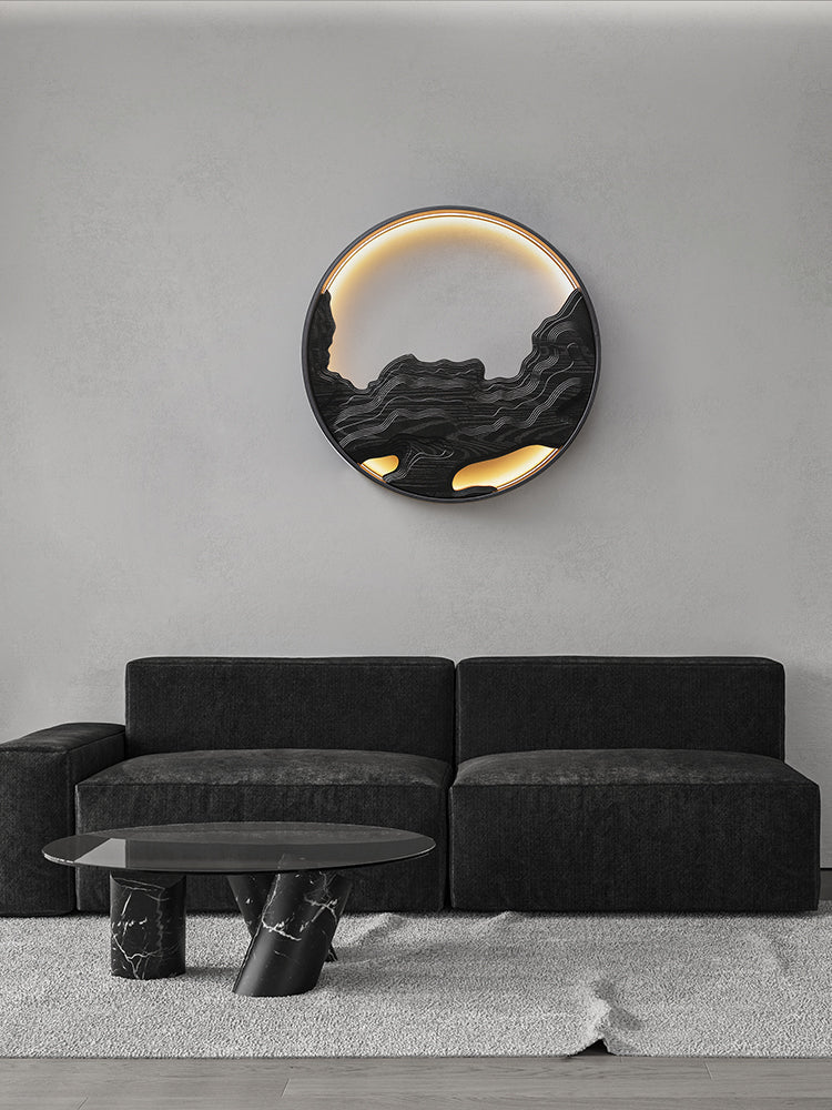 Strata Wall Sconce — Modern Wood Veneer LED Wall Light