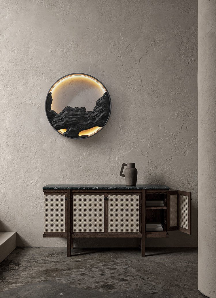 Strata Wall Sconce — Modern Wood Veneer LED Wall Light