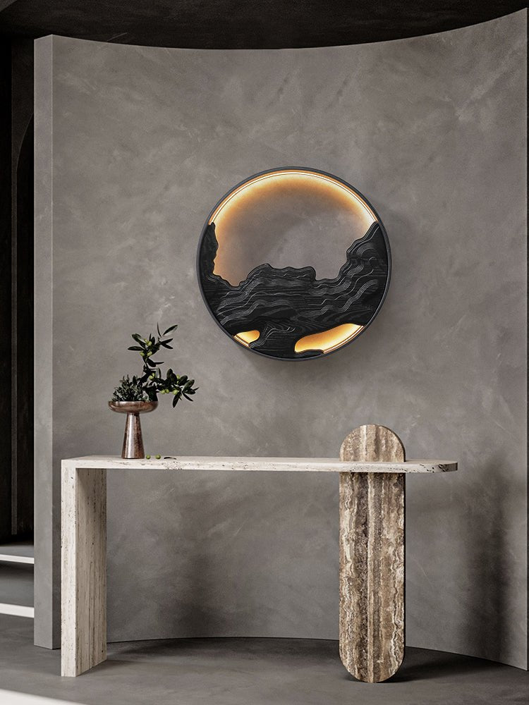 Strata Wall Sconce — Modern Wood Veneer LED Wall Light