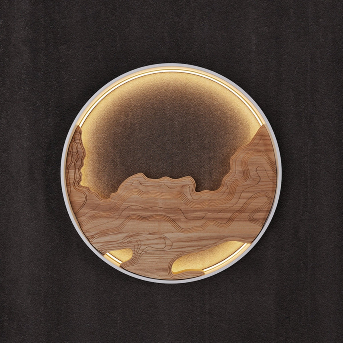 Strata Wall Sconce — Modern Wood Veneer LED Wall Light
