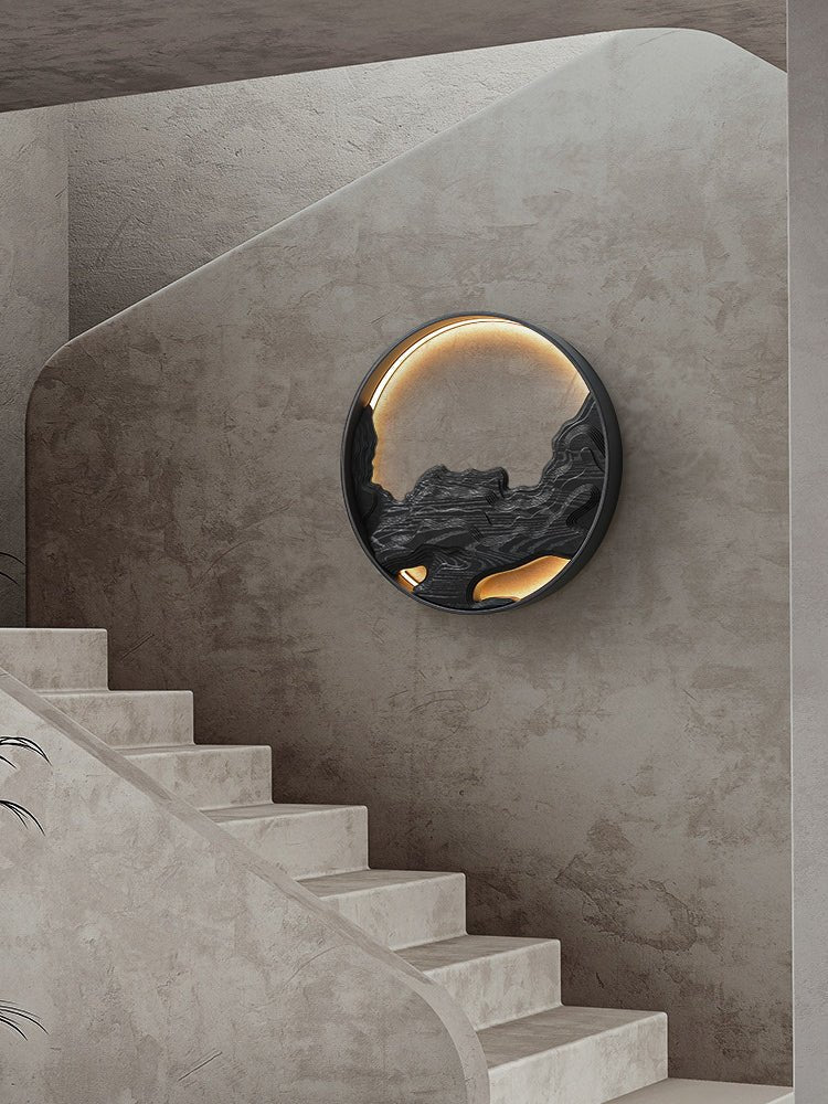 Strata Wall Sconce — Modern Wood Veneer LED Wall Light