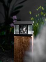 Stratos Square Outdoor Light – Modern Geometric LED Table Lamp for Patio & Garden