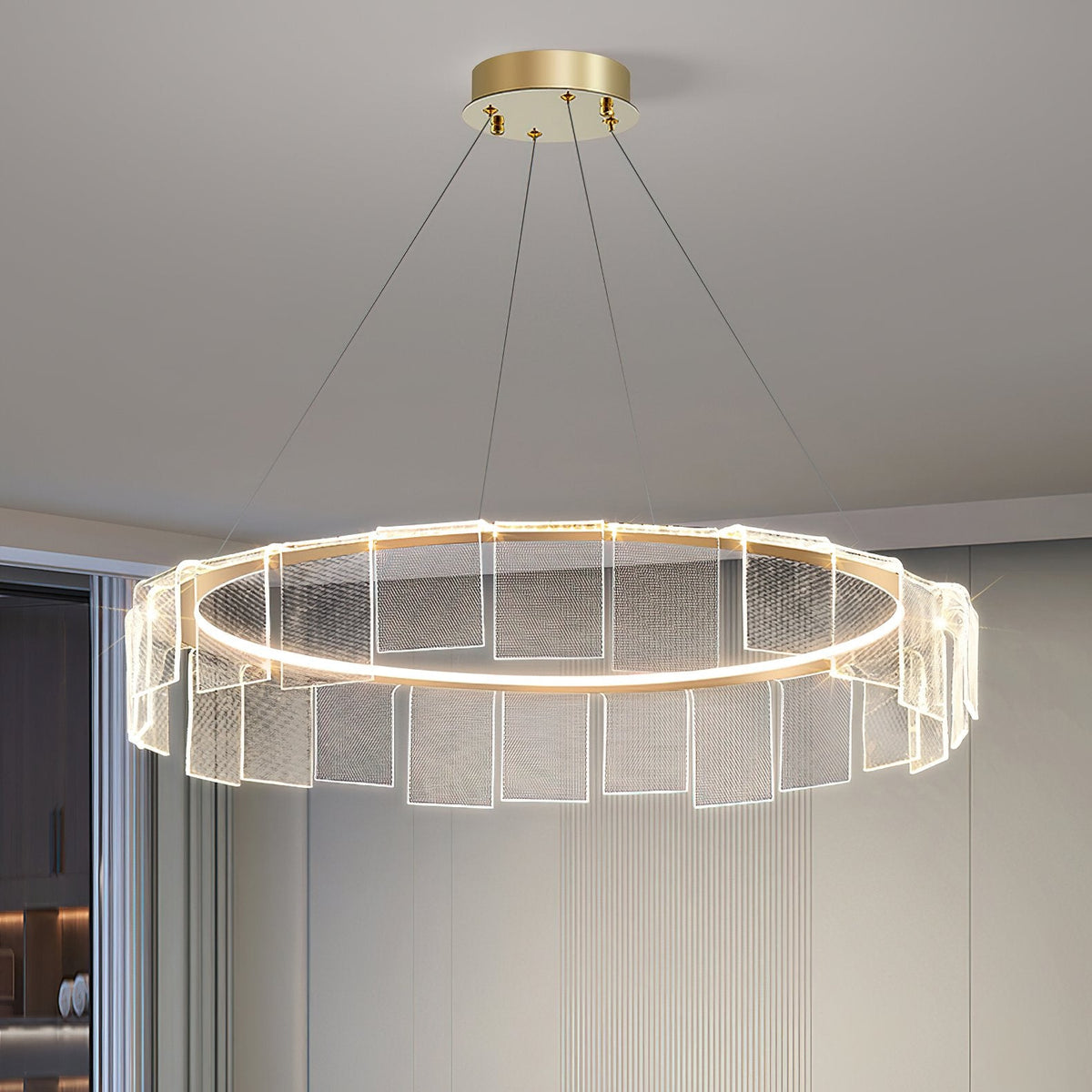 Nordic Acrylic Chandelier