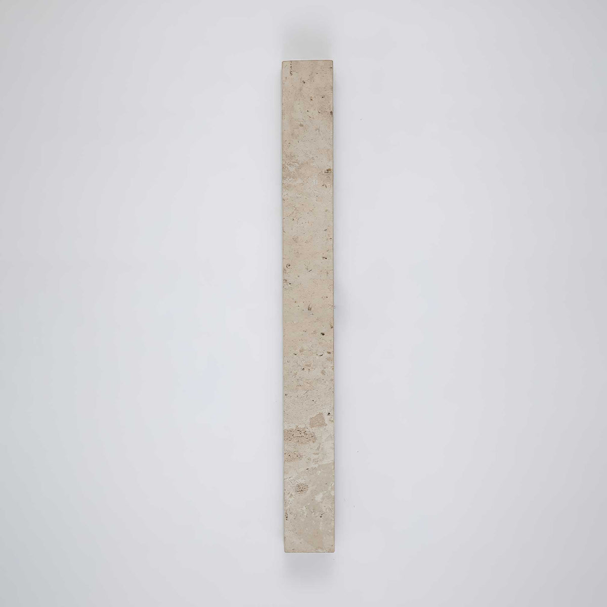 Stravik Wall Light in Natural Travertine – Modern Minimalist LED Sconce