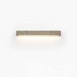 Stravik Wall Light in Natural Travertine – Modern Minimalist LED Sconce