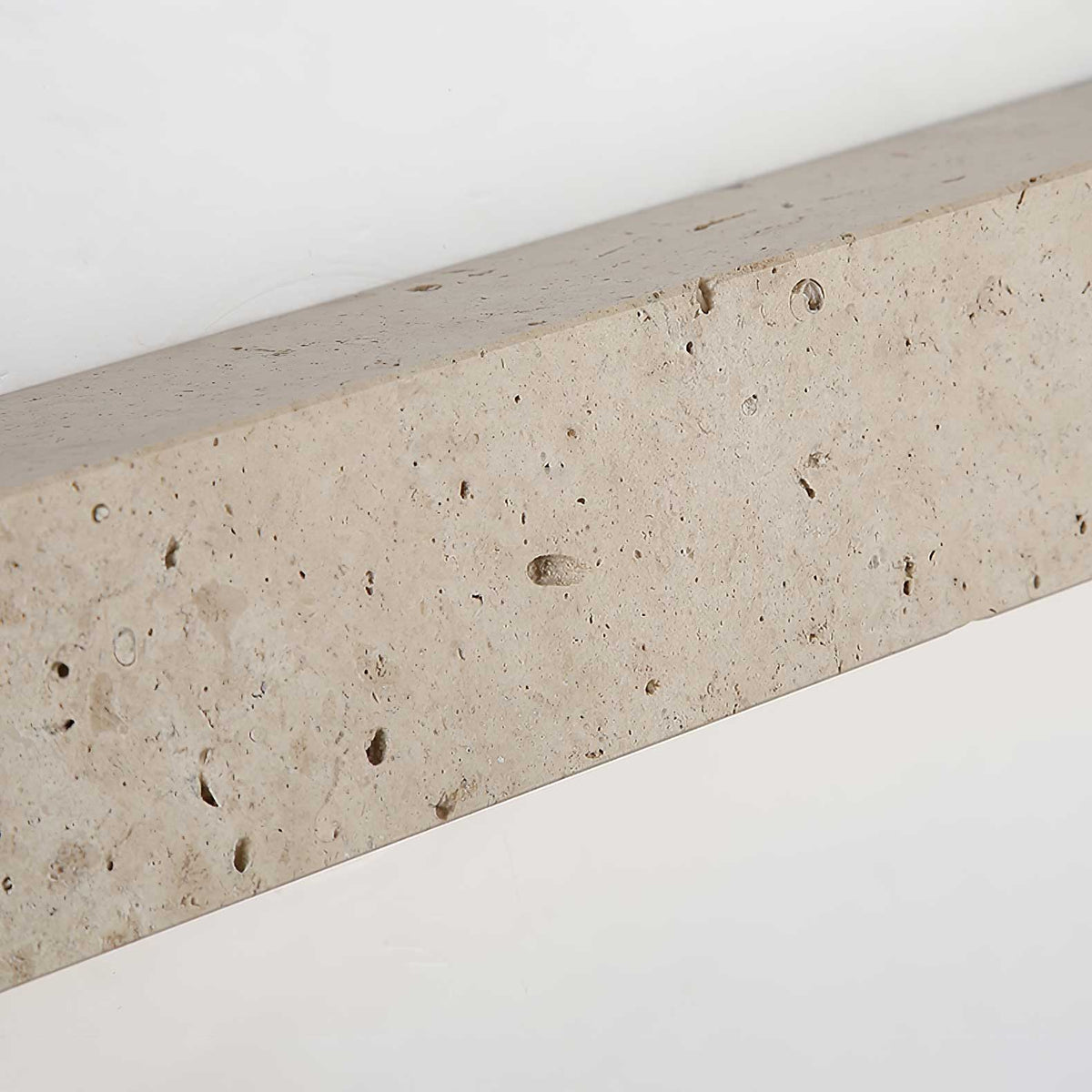 Stravik Wall Light in Natural Travertine – Modern Minimalist LED Sconce