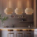 Straw Art Pendant Light