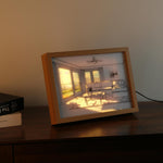 Dog Sunbathing Mural Art Lamp
