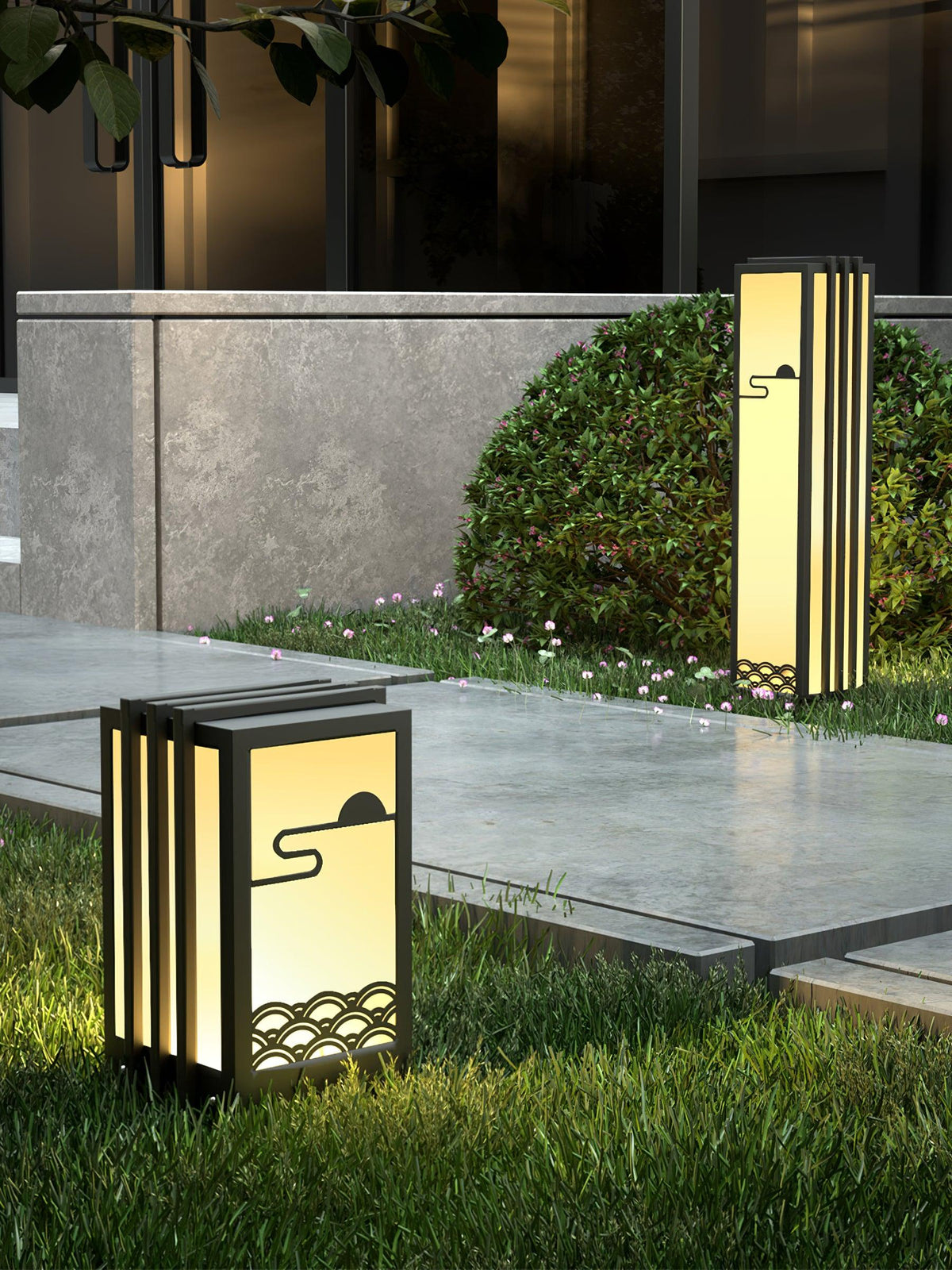 sunrise-pattern-outdoor-light