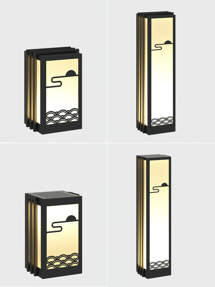 sunrise-pattern-outdoor-light