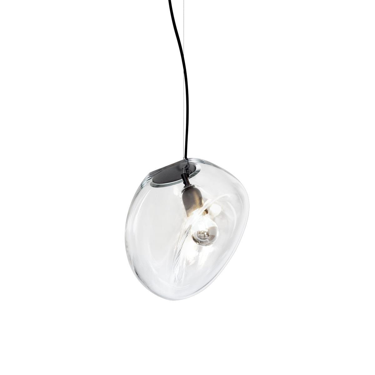 Artisan Glass Drop Pendant Light for Dining Room and Kitchen Island