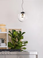 Artisan Glass Drop Pendant Light for Dining Room and Kitchen Island