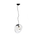 Artisan Glass Drop Pendant Light for Dining Room and Kitchen Island