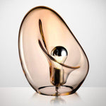 Artisan Glass Drop Pendant Light for Dining Room and Kitchen Island