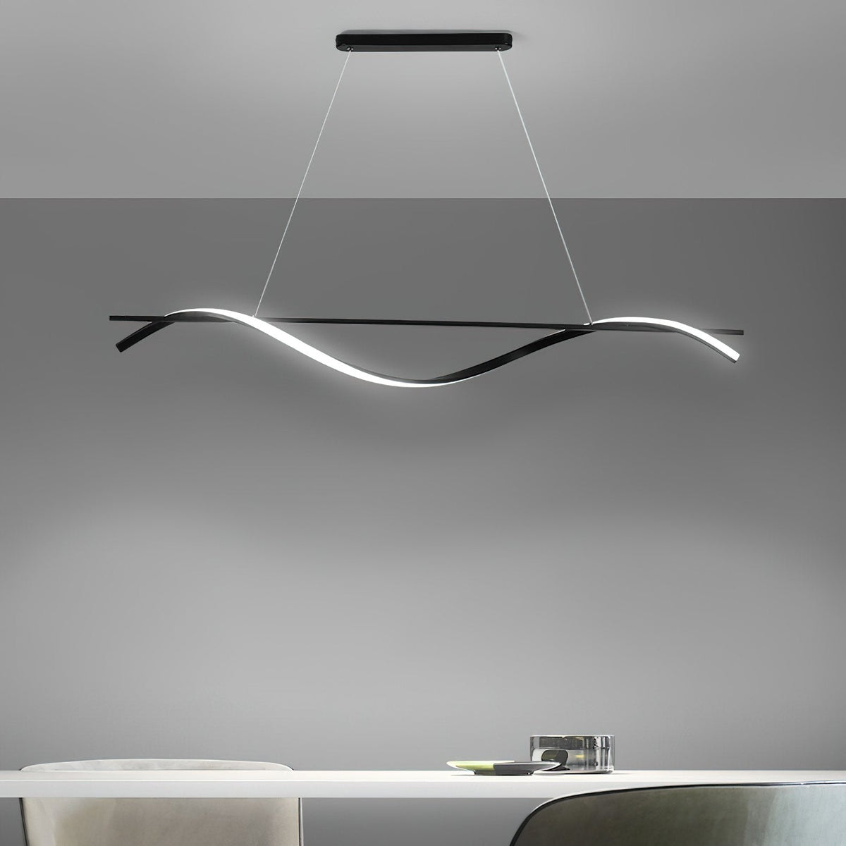 Swirl Chandelier