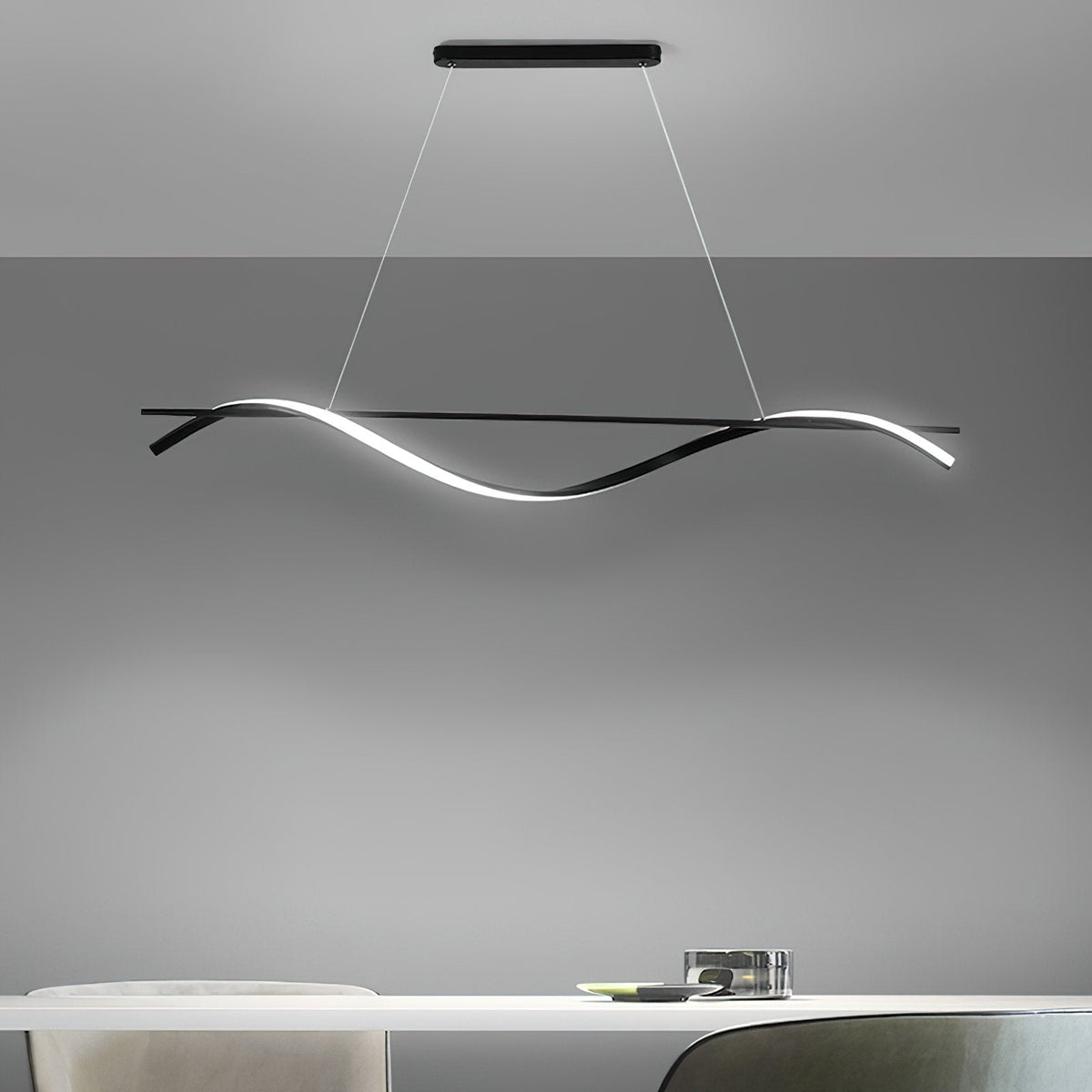 Swirl Chandelier
