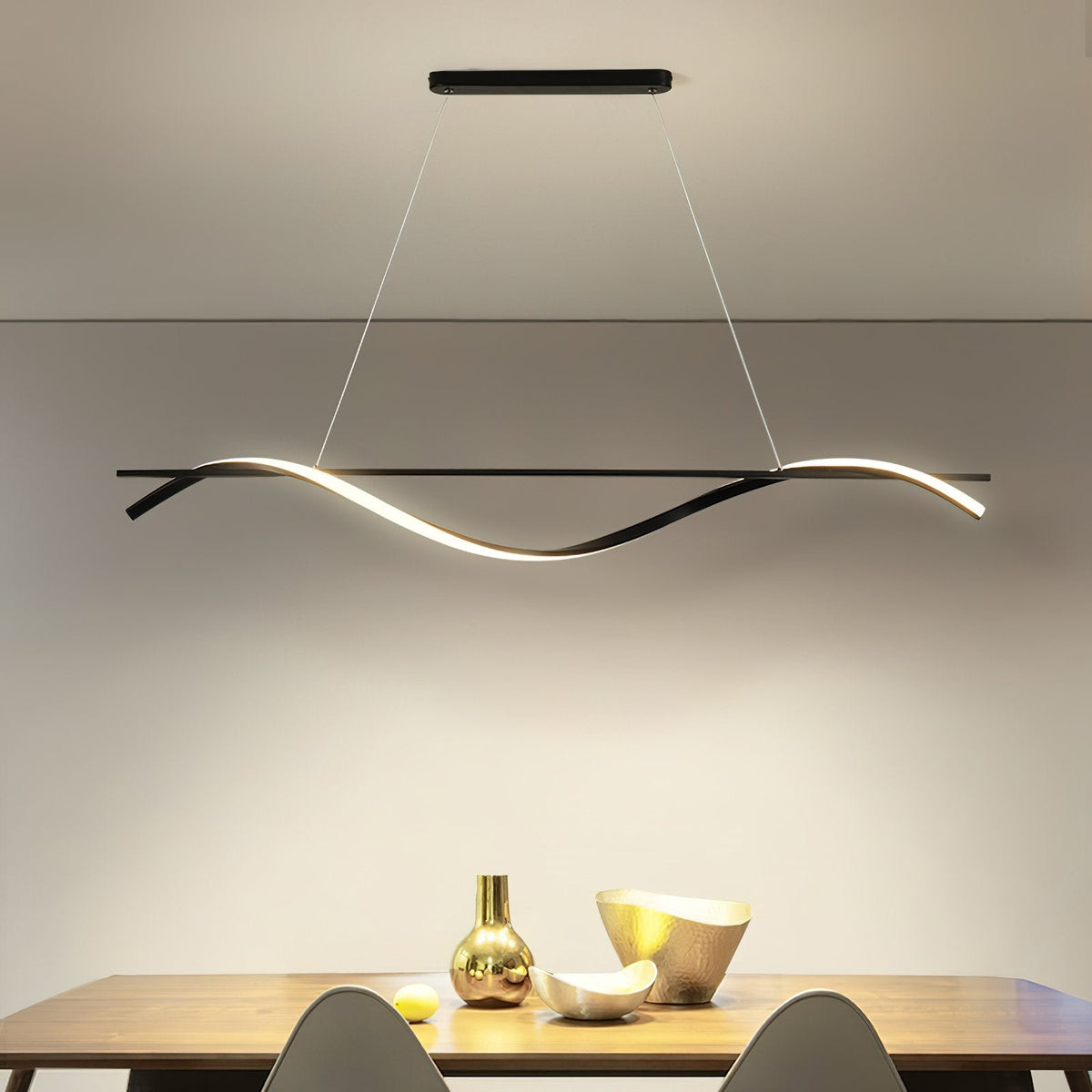 Swirl Chandelier