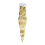 Symphony Orchestra Chandelier – Gold Nano-Coated Crystal Glass Pendant Light