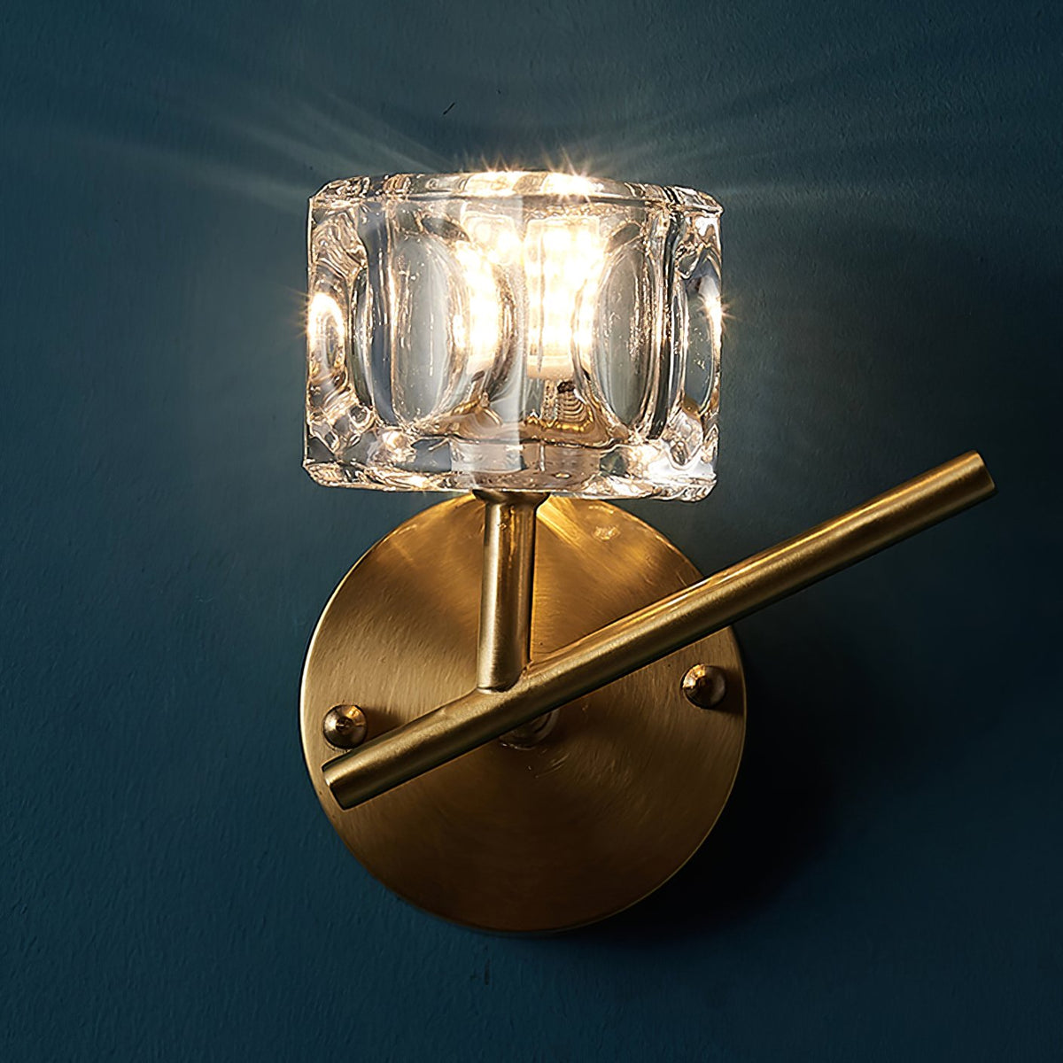 Syrah Vintage Crystal Wall Lamp