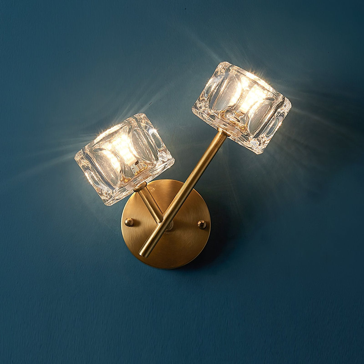 Syrah Vintage Crystal Wall Lamp