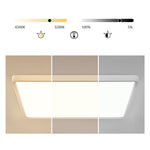Lumina Flush Mount Ceiling Light in Soft White