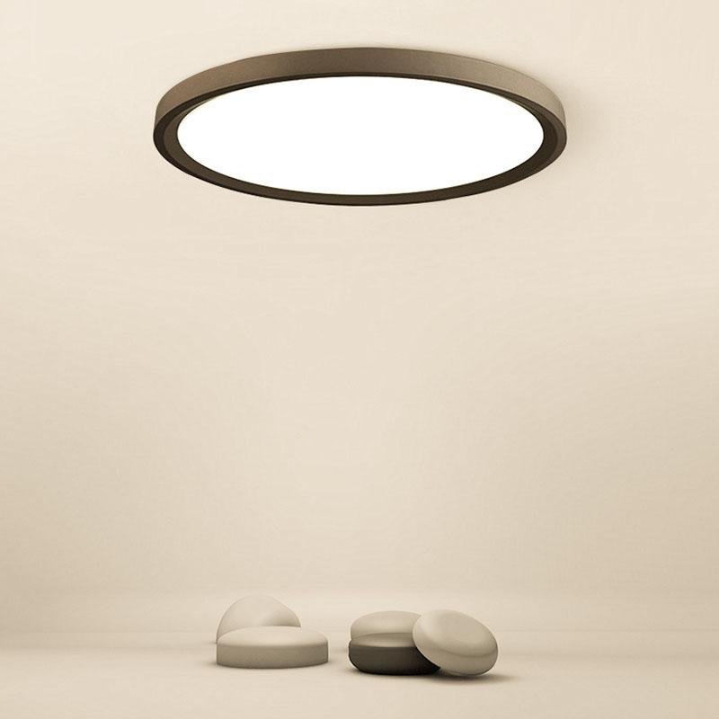 Aurelia Flush Mount Ceiling Light in Black or White