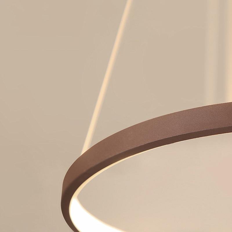 Modern Linear LED Chandelier with Adjustable Suspension for Dining and Living Spaces