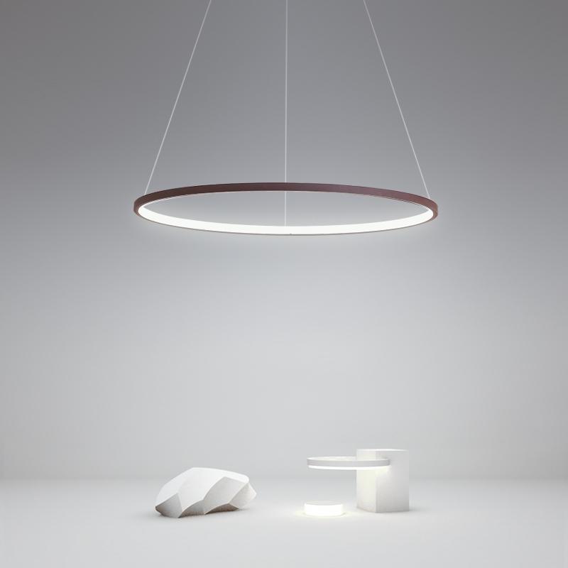 Modern Linear LED Chandelier with Adjustable Suspension for Dining and Living Spaces