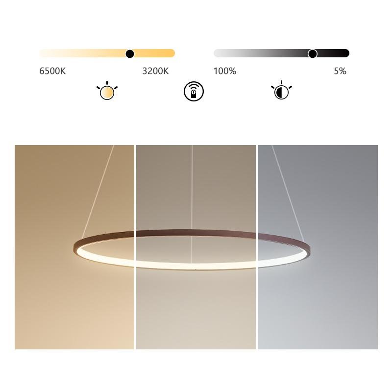 Modern Linear LED Chandelier with Adjustable Suspension for Dining and Living Spaces