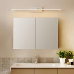 Modern LED Bathroom Vanity Light – Minimalist Linear Wall Sconce in White