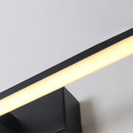 Modern LED Bathroom Vanity Light – Minimalist Linear Wall Sconce in White