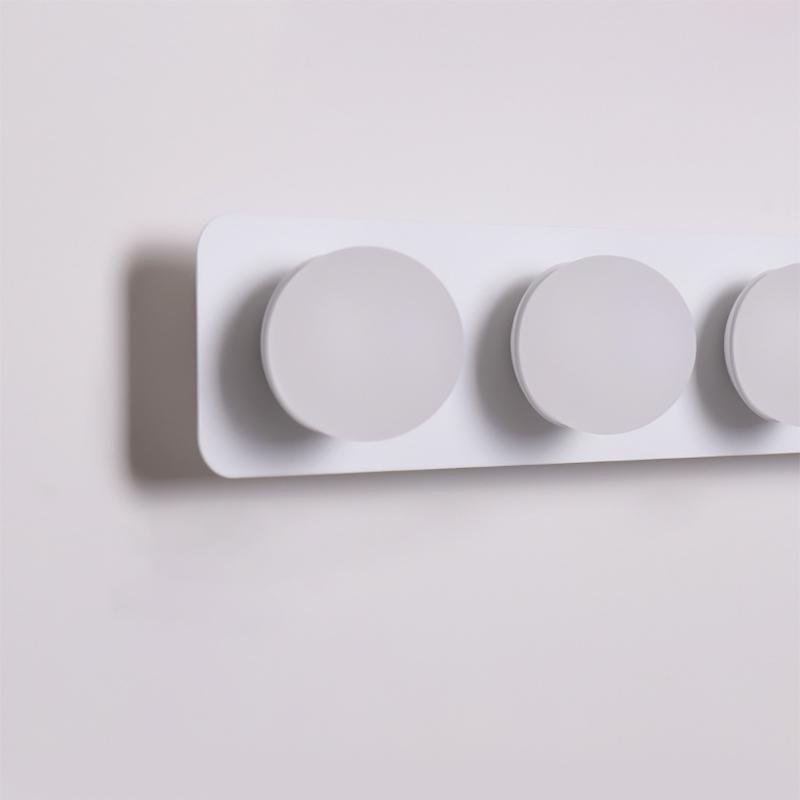 Modern LED Wall Sconces with Spherical Bulbs, 4 or 6 Heads