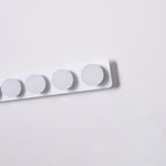 Aurelia Five-Light Adjustable LED Wall Sconce in Matte White
