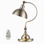 Antique Metallic Desk Lamp Gooseneck