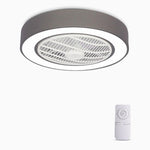Lumina Round LED Ceiling Fan with Bladeless Design and Remote