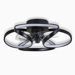 Modern Flower LED Ceiling Fan Light with Remote Control
