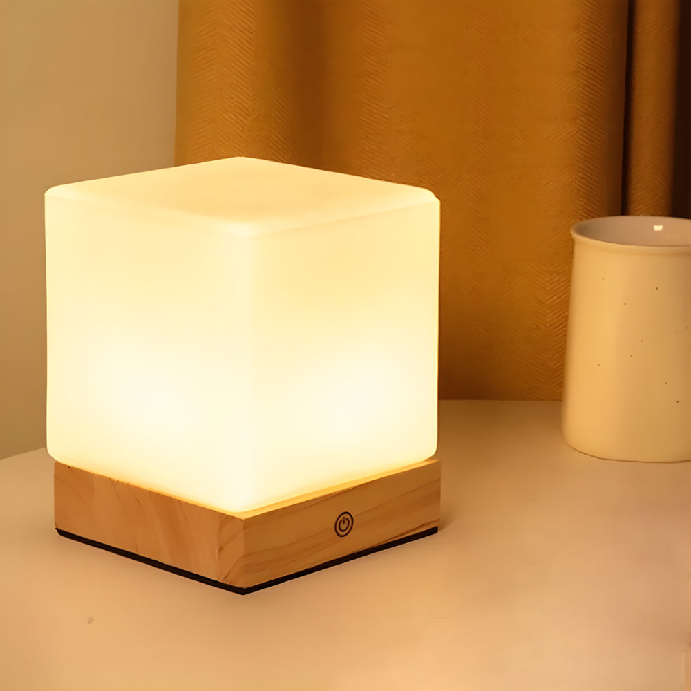 Mini Cube Led Table Lamp Ambient Lighting