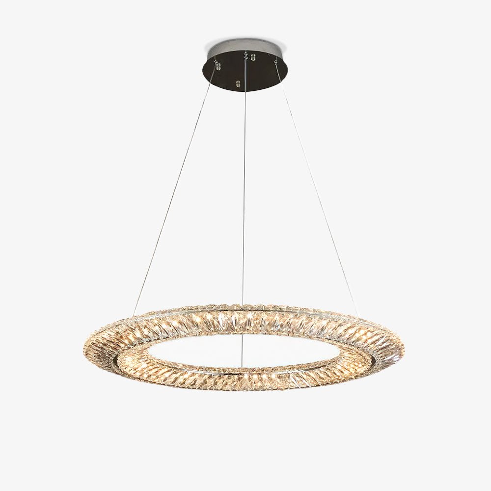 Tanager Crystal Geometric Chandelier for Dining Room and Foyer