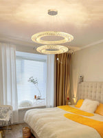Tanager Crystal Geometric Chandelier for Dining Room and Foyer