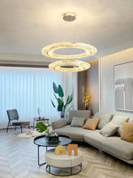 Tanager Crystal Geometric Chandelier for Dining Room and Foyer