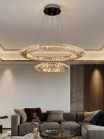 Tanager Crystal Geometric Chandelier for Dining Room and Foyer