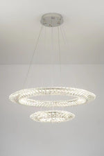 Tanager Crystal Geometric Chandelier for Dining Room and Foyer