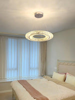 Tanager Crystal Geometric Chandelier for Dining Room and Foyer